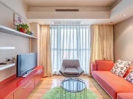 Beijing Yasmine Seasons Park Apartment Hotel Exterior photo